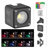 Lumière de remplissage de plongée Ulanzi Cute Lite L2 COB Mini IP68 Lampe vidéo LED étanche