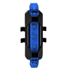 Lumière de vélo arrière rechargeable par USB Feu arrière de vélo à LED 4 modes d