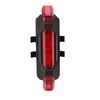 Lumière de vélo arrière rechargeable par USB Feu arrière de vélo à LED 4 modes d