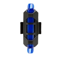 Lumière de vélo arrière rechargeable USB Feu arrière de vélo à LED 4 modes d