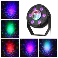 Lumière magique de boule de 7W RVB LED portative avec la lampe de pair
