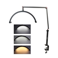 Lumière vidéo LED Andoer HD-M3X Lumière de bureau semi-lune en forme de lune