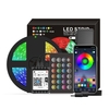 Lumières de bande intelligentes de Wifi LED RGB 16.4ft. 5050 lumières changeantes de couleur