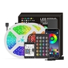 Lumières de bande intelligentes de Wifi LED RGB 65.6ft 5050 lumières changeantes de couleur
