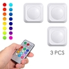 Lumières de rondelle de LED changeantes de couleur de 4.5V 1W RVB