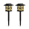 Lumières solaires éclairage de paysage extérieur lampe de pelouse lumière à énergie solaire pour la décoration de cour de patio de jardin de voie