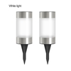 Lumières solaires de voie de jardin de lampe de la pelouse 2PCS