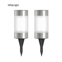 Lumières solaires de voie de jardin de lampe de la pelouse 2PCS