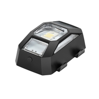 Lumières stroboscopiques de drone Lumière LED avec 4 couleurs compatibles avec DJI FPV / Mini 2 / Mavic Air 2 / Mini drone rechargeable Mavic Lumières LED pour camping cycliste en plein air