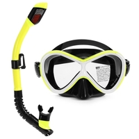 Lunettes de natation professionnelles pour enfants avec ensemble de Tubes de plongée secs lunettes Anti-buée