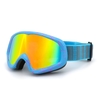 Lunettes de ski anti-buée pour enfants Lunettes de neige anti-UV compatibles avec les lunettes Lunettes de ski pour garçons,  filles et jeunes