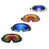 Lunettes de ski Mirror X400 au miroir au vent Monocouches Lunettes de moto à vélo de plein air imperméables au sable