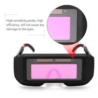 Lunettes UV de soudure anti-éblouissantes de lunettes de sécurité de obscurcissement automatiques de sécurité de soudage de l
