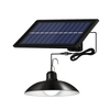 Lustre solaire IP65 3 degrés de luminosité Télécommande Lumière blanche LED Lustre solaire r LED Lampe d