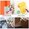 LVLP Kit de pistolet à air comprimé 1, 3 mm 600 cc Fluid Cup Gravity Feed Air Paint Pulvérisateur Mini Handheld 360 degrés Pistolet à peinture pour réparation de voiture Meubles Surface Peinture murale Modèles de bricolage