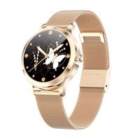 LW07 1.09 pouces écran TFT BT5.0 Fitness Tracker montre intelligente femme montre de sport