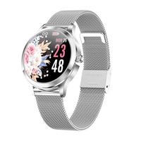 LW07 1.09 pouces écran TFT BT5.0 Fitness Tracker montre intelligente femme montre de sport