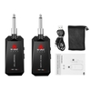 M-VAVE WP-5G Système de guitare sans fil 5.8G Émetteur et récepteur audio rechargeables Bande ISM pour guitares basses électriques Amplificateur Accessoires