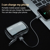 M10 BT5.1 Casque sans fil Couplage automatique Réduction du bruit Contrôle tactile IPX7 Étanche 2000mAh Boîte de charge Affichage de l