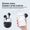 M6 mini BT 5.0 Écouteurs sans fil Écouteurs BT avec micro IPX5 Écouteurs étanches à isolation phonique Charge rapide Couplage rapide Casque de sport intra-auriculaire Boîte de charge Contrôle tactile