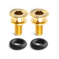 M8x15mm trou carré pédalier support de pédalier boulons manivelle bras boulons vélo pédalier boulons vélo pédalier écrous