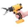 Machine à air chaud portable sans fil,  équipement de chauffage rechargeable au lithium,  outil électrique réglable avec 5 buses,  2 grattoirs,  compatible avec la batterie au lithium DeWalt 18 V