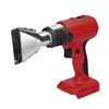 Machine à Air chaud portable sans fil équipement de chauffage Rechargeable au Lithium température outil électrique réglable avec 4 buses Compatible avec batterie au Lithium Makita 18V
