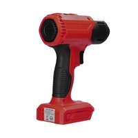 Machine à Air chaud portable sans fil équipement de chauffage Rechargeable au Lithium température outil électrique réglable avec 4 buses Compatible avec batterie au Lithium Makita 18V