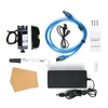 Machine de gravure laser 450nm 10W Longueur focale réglable Mini imprimante de gravure laser de bureau Portable Carver DIY Laser Marque Marque Imprimante Zone de travail 170x200mm,  Compatible avec le logiciel GRBL