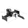Machine de gravure laser 450nm 10W Longueur focale réglable Mini imprimante de gravure laser de bureau Portable Carver DIY Laser Marque Marque Imprimante Zone de travail 170x200mm,  Compatible avec le logiciel GRBL