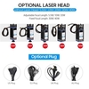 Machine de gravure laser 450nm 20W Longueur focale réglable Mini graveur laser de bureau Imprimante portable Carver DIY Laser Marque Marque Imprimante Zone de travail 170x200mm,  Compatible avec le logiciel GRBL