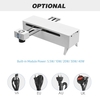 Machine de gravure Laser 450nm 30W Support de longueur focale réglable logiciel PC Mini graveur Laser CNC haute vitesse