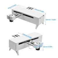 Machine de gravure Laser 450nm 40W Support de longueur focale réglable logiciel PC Mini graveur Laser CNC haute vitesse
