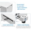 Machine de gravure Laser 450nm 40W Support de longueur focale réglable logiciel PC Mini graveur Laser CNC haute vitesse