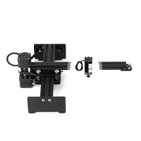 Machine de gravure laser 450nm 5.5W Longueur focale réglable Mini imprimante de gravure laser de bureau Portable Carver DIY Laser Marque Marque Imprimante Zone de travail 170x200mm,  Compatible avec le logiciel GRBL