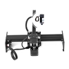 Machine de gravure laser 450nm 5.5W Longueur focale réglable Mini imprimante de gravure laser de bureau Portable Carver DIY Laser Marque Marque Imprimante Zone de travail 170x200mm,  Compatible avec le logiciel GRBL