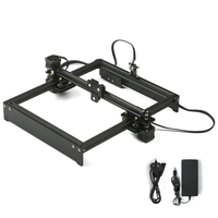 Machine de gravure laser Contrôle hors ligne Imprimante de gravure laser de bureau Portable Carver DIY Laser Marque Marque Imprimante Zone de travail 280x230mm,  Compatible avec le logiciel GRBL (sans module laser)