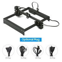 Machine de gravure laser Contrôle hors ligne Imprimante de gravure laser de bureau Portable Carver DIY Laser Marque Marque Imprimante Zone de travail 280x230mm,  Compatible avec le logiciel GRBL (sans module laser)