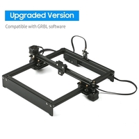 Machine de gravure laser Contrôle hors ligne Imprimante de gravure laser de bureau Portable Carver DIY Laser Marque Marque Imprimante Zone de travail 280x230mm,  Compatible avec le logiciel GRBL (sans module laser)