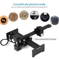 Machine de gravure laser Mini graveur laser de bureau Imprimante portable Carver DIY Laser Marque Marque Imprimante Zone de travail 170x200mm,  Compatible avec le logiciel GRBL (sans module laser)