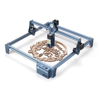 Machine de gravure laser SCULPFUN S9 Technologie de mise en forme de faisceau laser ultra-mince Machine de découpe laser acrylique en bois de haute précision Zone de gravure 410x420mm Structure entièrement métallique Conception d