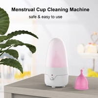 Machine de lavage de coupes menstruelles pour nettoyer les coupes menstruelles nettoyant pour porte-vapeur pour toute coupe menstruelle