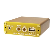 Machine de soudage par points de batterie portable 18650 Type-C USB Deux interfaces de recharge avec fonction de recharge rapide 2.1A 5 vitesses de sortie Support réglable Soudage Feuille de nickel 0, 1-0, 12 mm