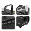 Machine portative de brouillard de 500W rvb avec la télécommande de réservoir des lumières LED de 3 couleurs 250ml