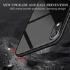 Magneto Magnetic Adsorption Case Transparent En Verre Trempé Blanc Clair i-phone XR