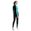Maillot de bain une pièce à manches longues pour femme à séchage rapide pour les sports nautiques d