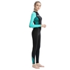Maillot de bain une pièce à manches longues pour femme à séchage rapide pour les sports nautiques d