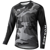 Maillot de cyclisme de descente pour hommes Maillot de course à manches longues VTT Chemise de vélo de montagne Vêtements de cyclisme