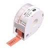 MAKEID 1 rouleau de papier pour étiquettes adhésives pour imprimante thermique Nom du papier Prix pour étiquettes de codes-barres Ruban autocollant étanche à la déchirure pour imprimante portable T7,  blanc 12mmx4m