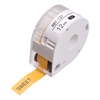MAKEID 1 rouleau de papier pour étiquettes adhésives pour imprimante thermique Nom du papier Prix pour étiquettes de codes-barres Ruban autocollant étanche à la déchirure pour imprimante portable T7,  blanc 12mmx4m